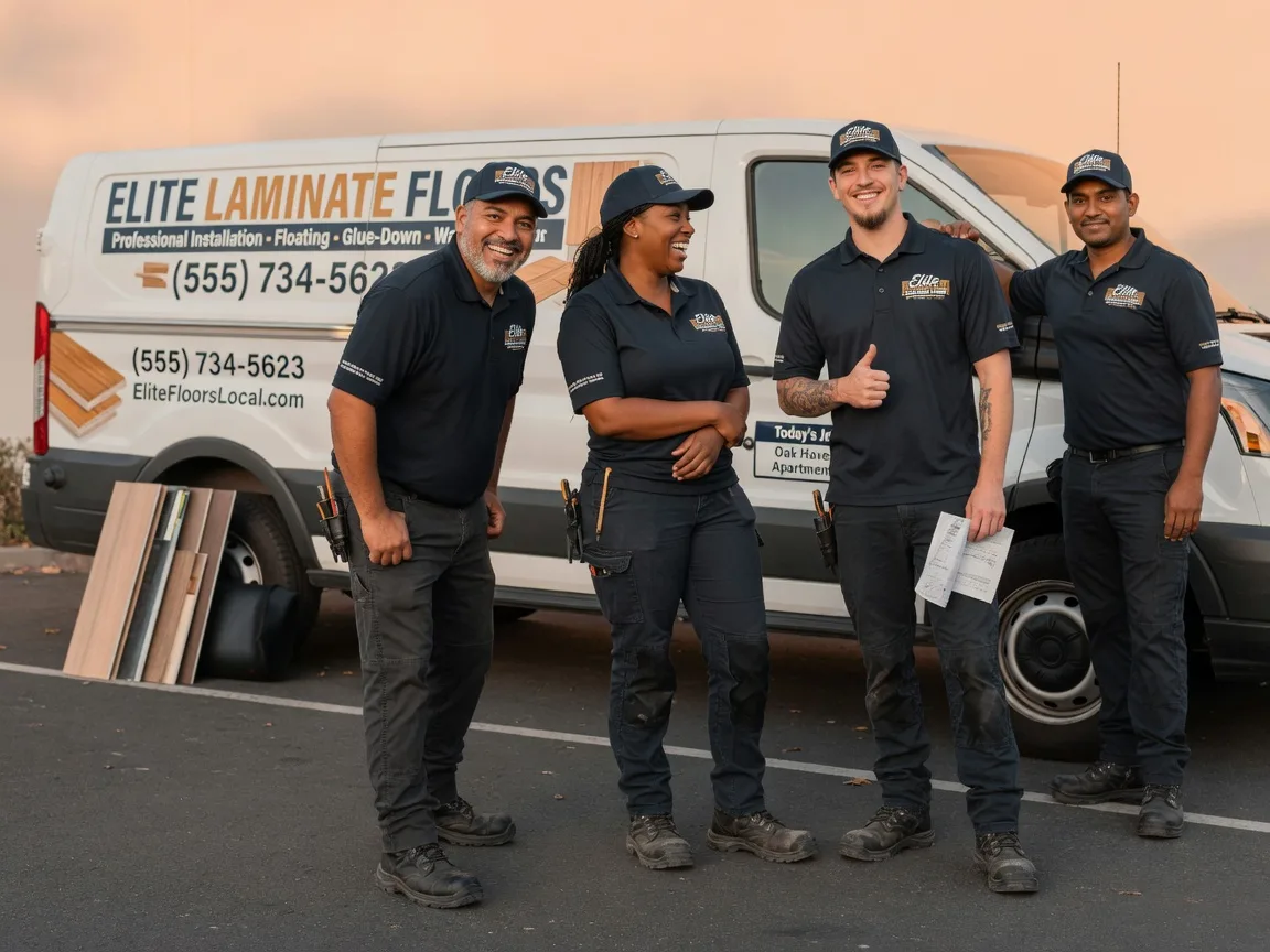 Laminate flooring installation company in Aurora, OH